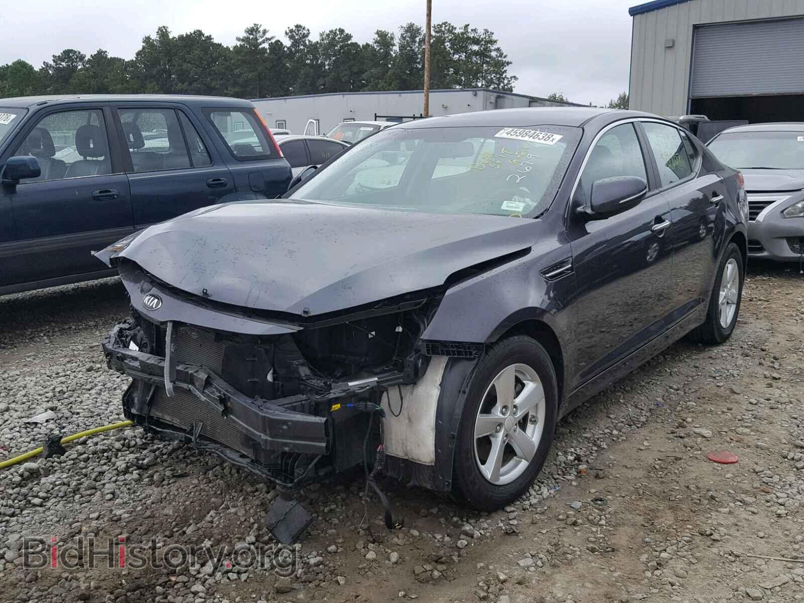 2015 KIA OPTIMA - VIN: KNAGM4A76F5622679 - Фото 2