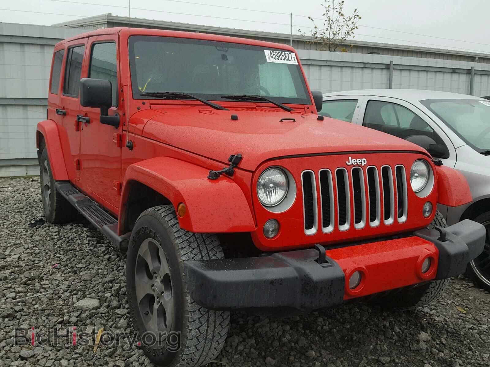 Фотография 1C4BJWEGXGL182698 - JEEP WRANGLER 2016