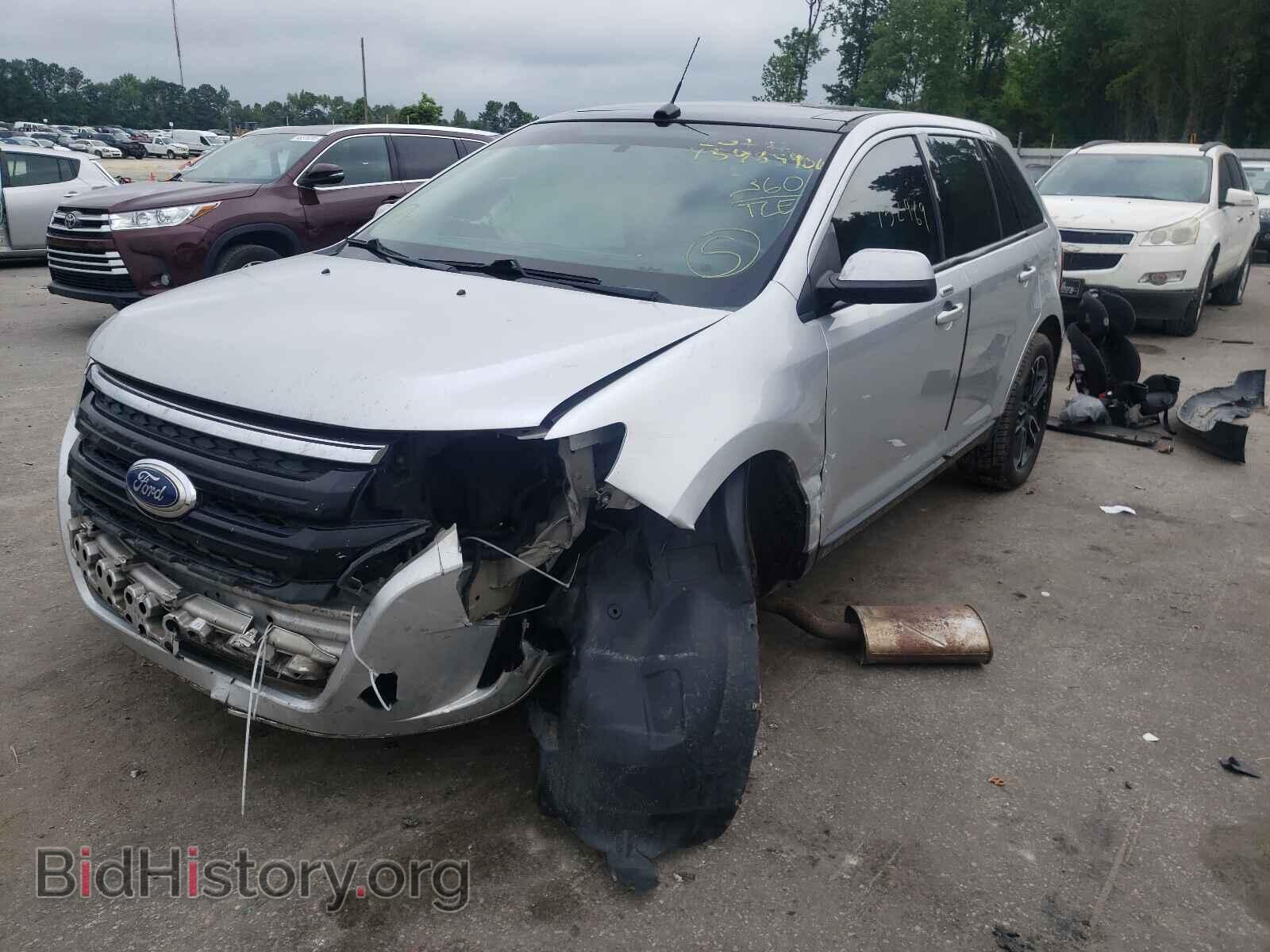 2013 FORD EDGE - VIN: 2FMDK4JCXDBA56149 - Photo 2