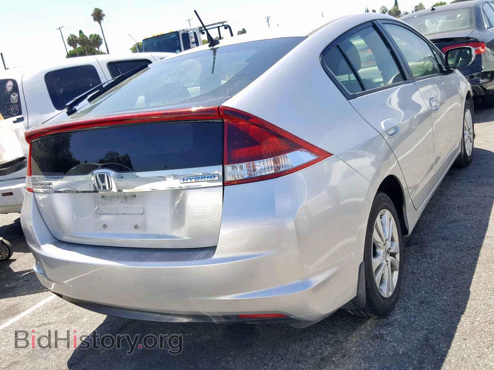2013 HONDA INSIGHT - VIN: JHMZE2H72DS004100 - Фото 4