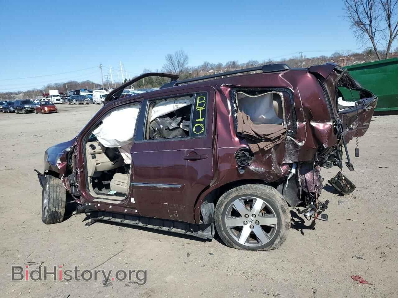 2013 HONDA PILOT - VIN: 5FNYF3H92DB044532 - Фото 2