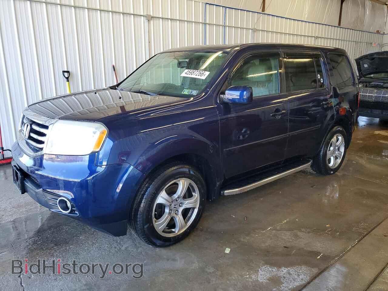 Фотография 5FNYF4H78DB081752 - HONDA PILOT 2013