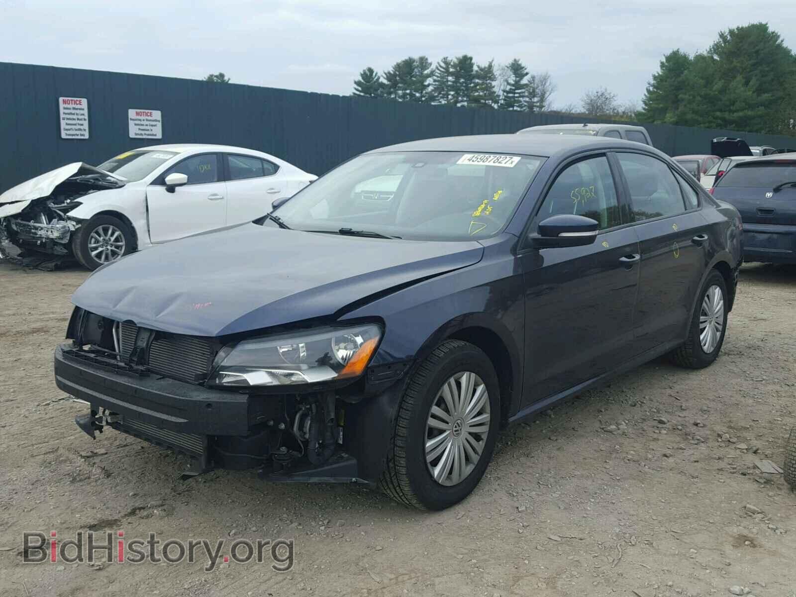 2015 VOLKSWAGEN PASSAT - VIN: 1VWAT7A33FC077673 - Фото 2