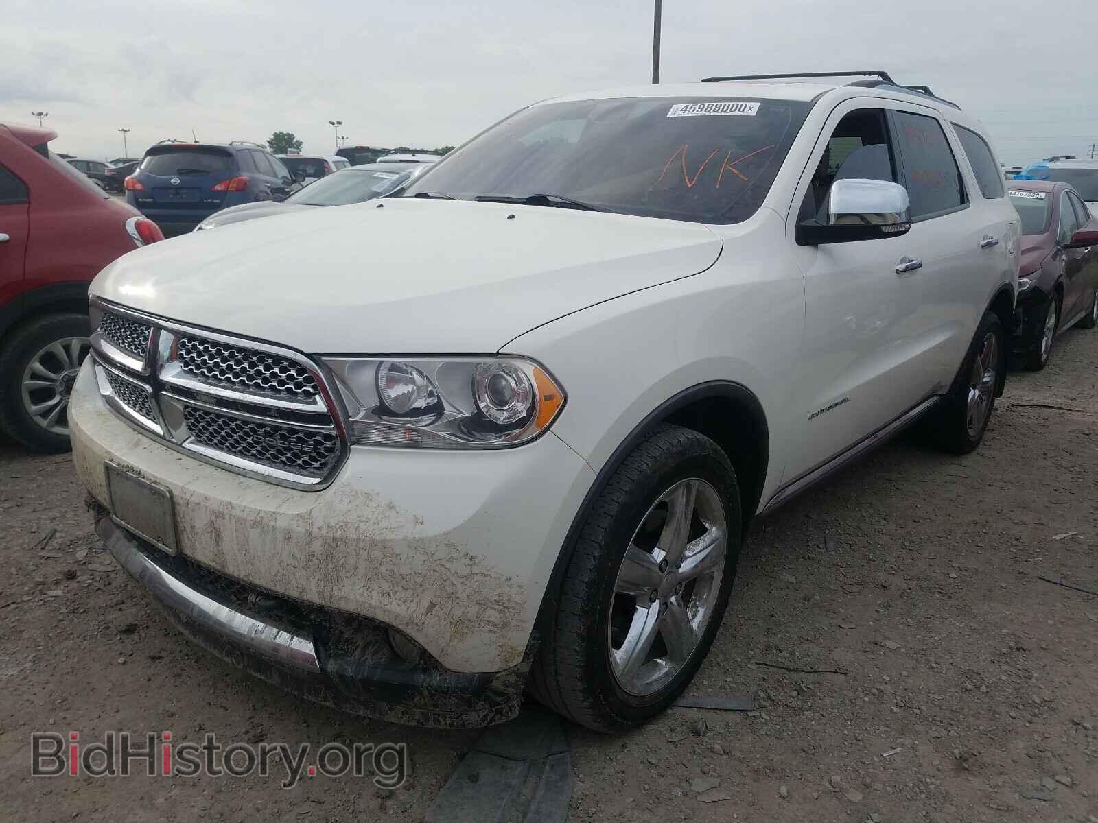 2011 DODGE DURANGO - VIN: 1D4RE5GG6BC635267 - Фото 2