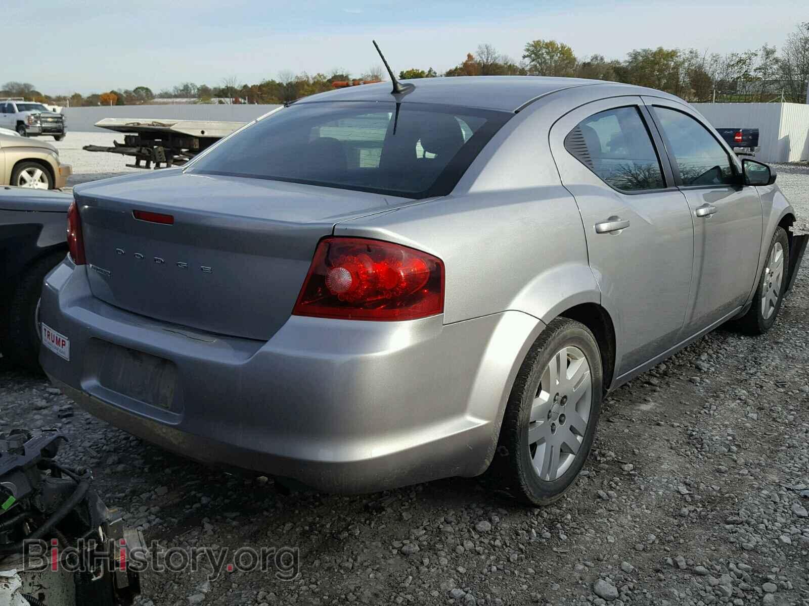 2014 DODGE AVENGER - VIN: 1C3CDZAB8EN195768 - Фото 4