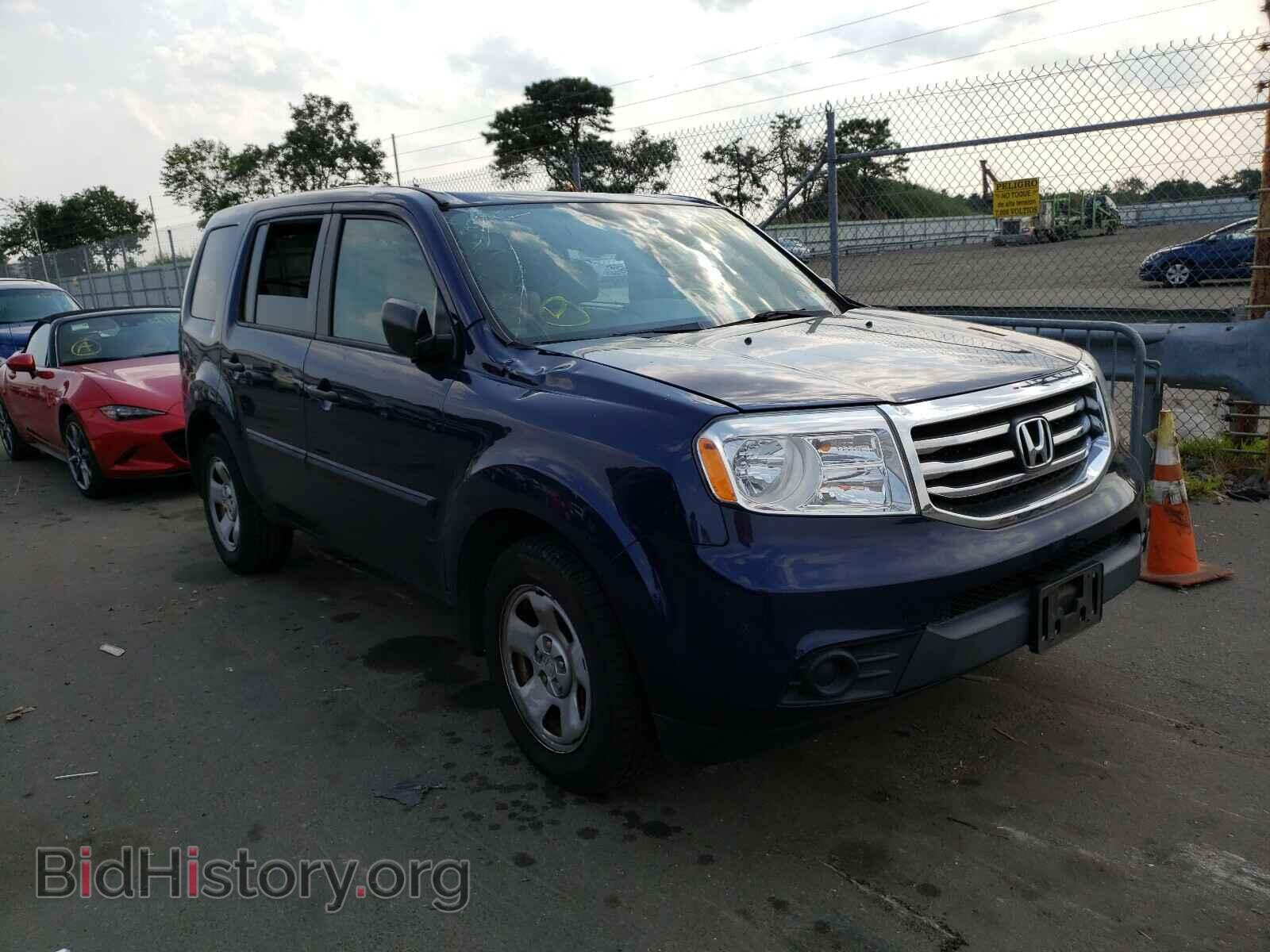 Фотография 5FNYF4H27EB057156 - HONDA PILOT 2014