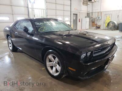 2012 Dodge CHALLENGER, black — VIN 2C3CDYBT2CH294786, Copart