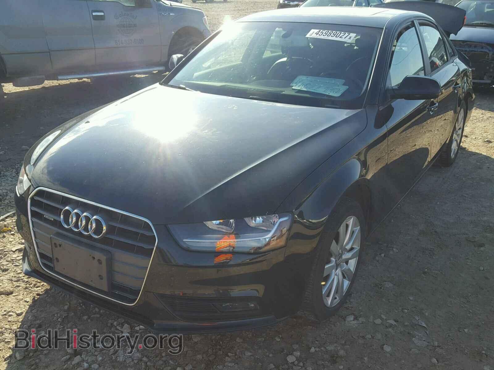 2014 AUDI A4 - VIN: WAUBFAFL9EN010807 - Фото 2