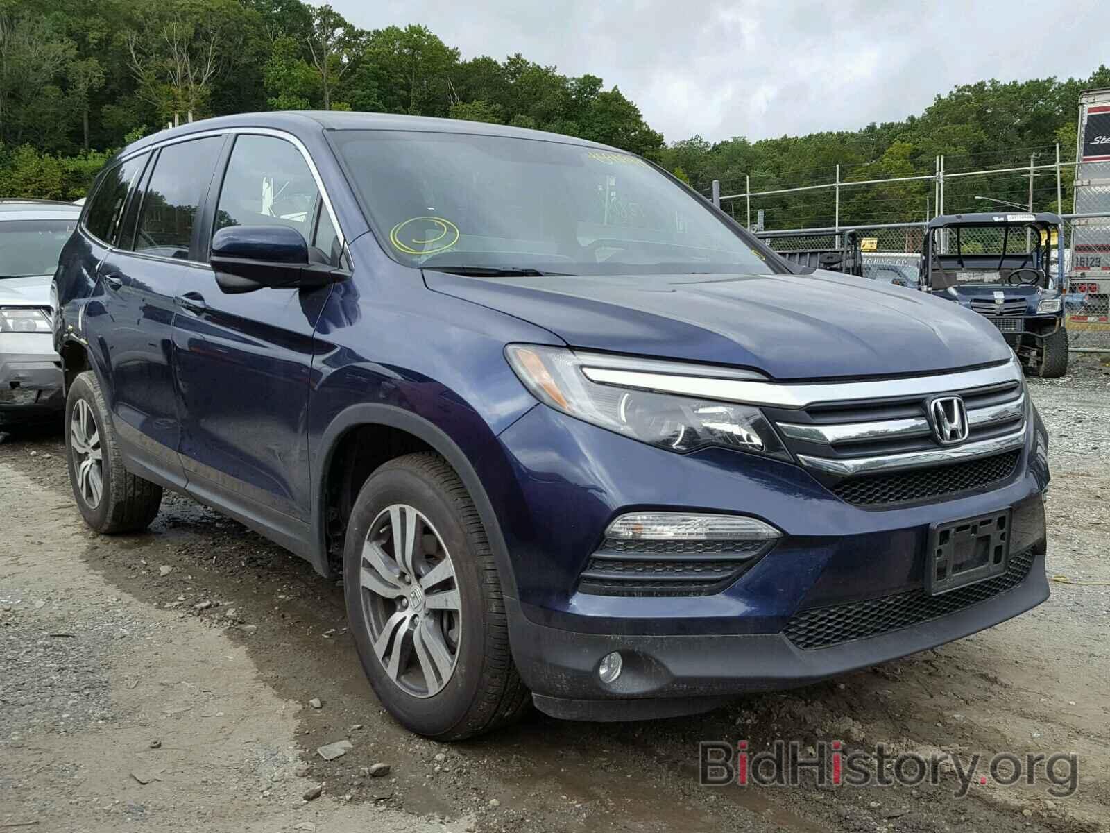 Фотография 5FNYF5H35HB036924 - HONDA PILOT EX 2017