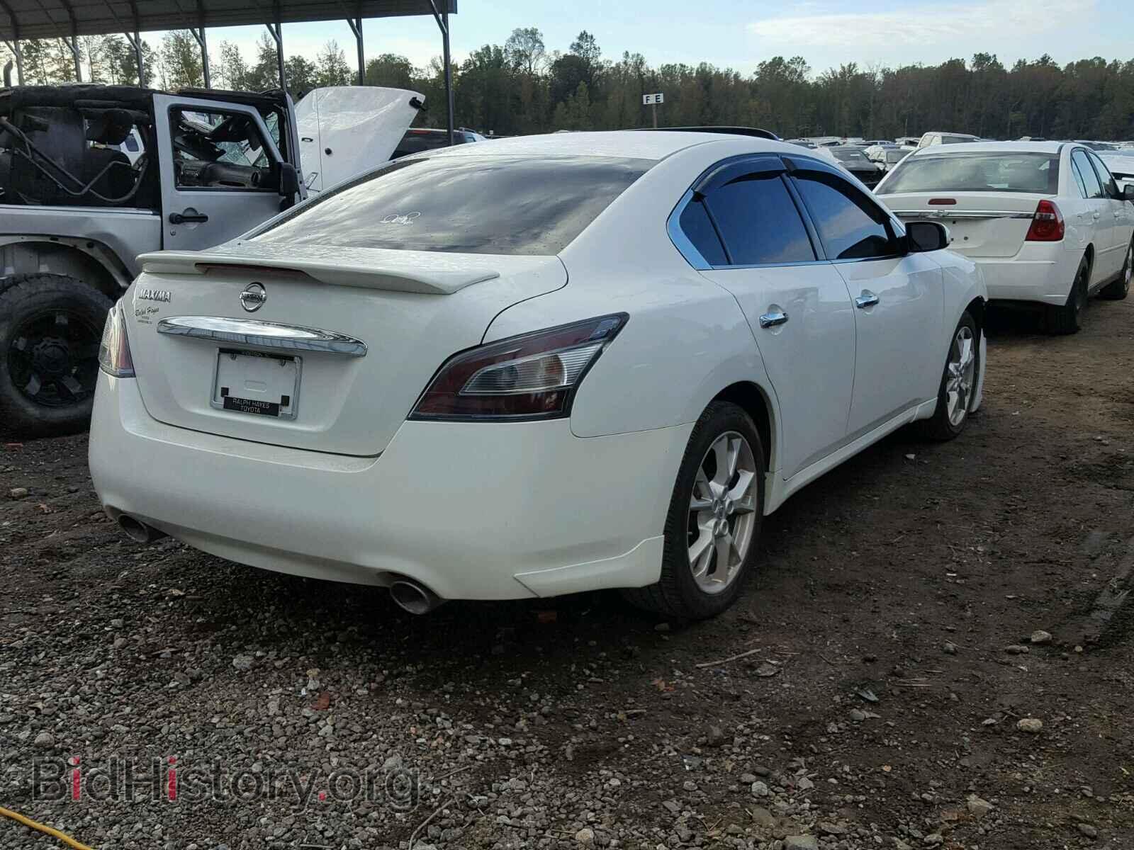 2014 NISSAN MAXIMA S - VIN: 1N4AA5AP4EC480825 - Фото 4