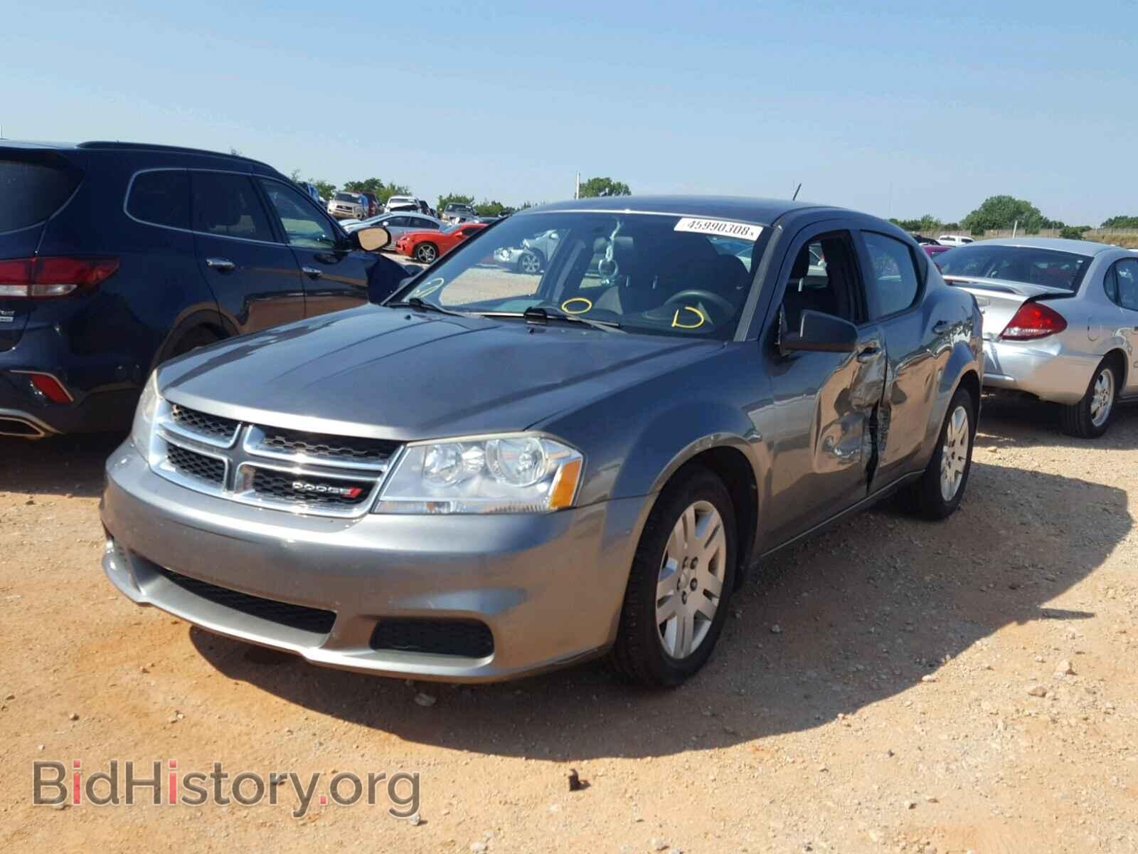 2013 DODGE AVENGER - VIN: 1C3CDZAB7DN772661 - Фото 2