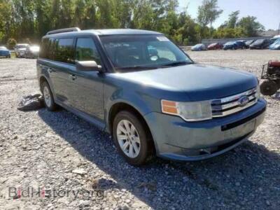 2010 Ford FLEX Flex SE, бирюзовый — VIN 2FMGK5BC5ABA74555, Copart