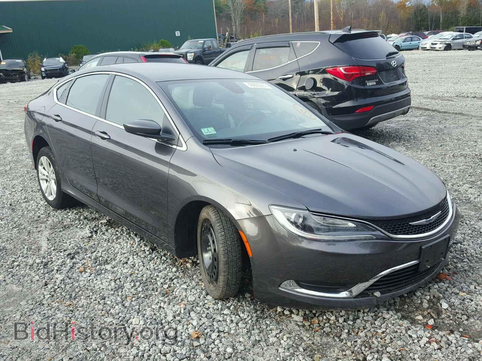Photo 1C3CCCABXFN759504 - CHRYSLER 200 2015