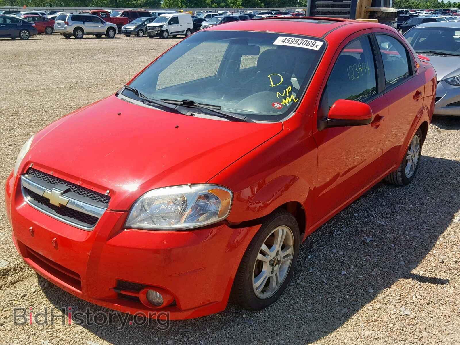 2011 CHEVROLET AVEO - VIN: KL1TG5DE4BB141406 - Фото 2