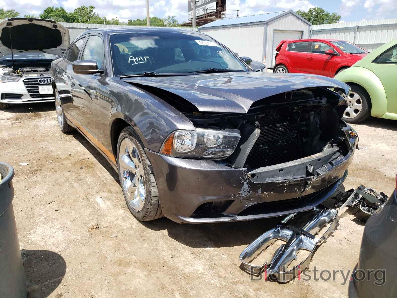 Photo 2C3CDXHG6DH738628 - DODGE CHARGER 2013