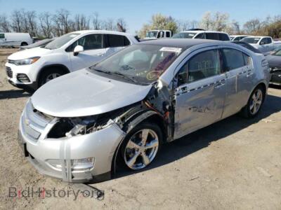 2012 Chevrolet VOLT, серебристый — VIN 1G1RD6E40CU102740, Copart