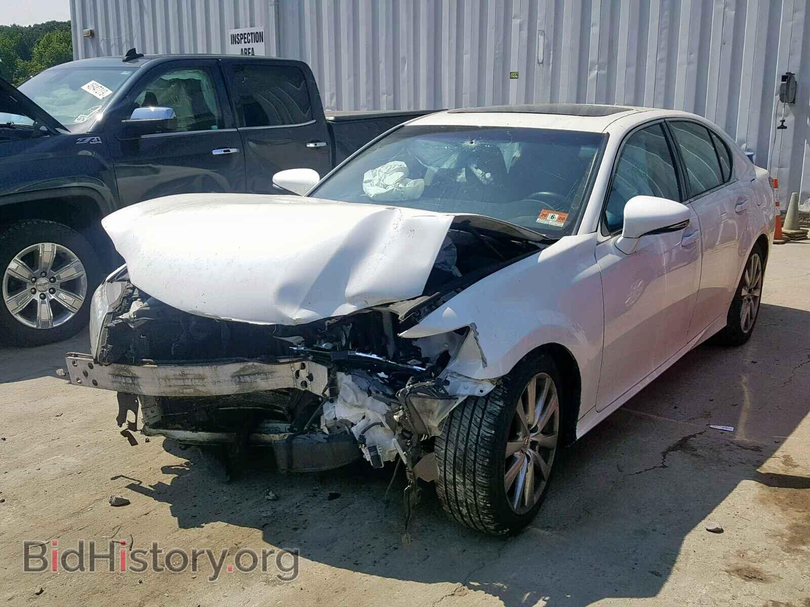 2013 LEXUS GS350 - VIN: JTHCE1BL9D5002302 - Фото 2