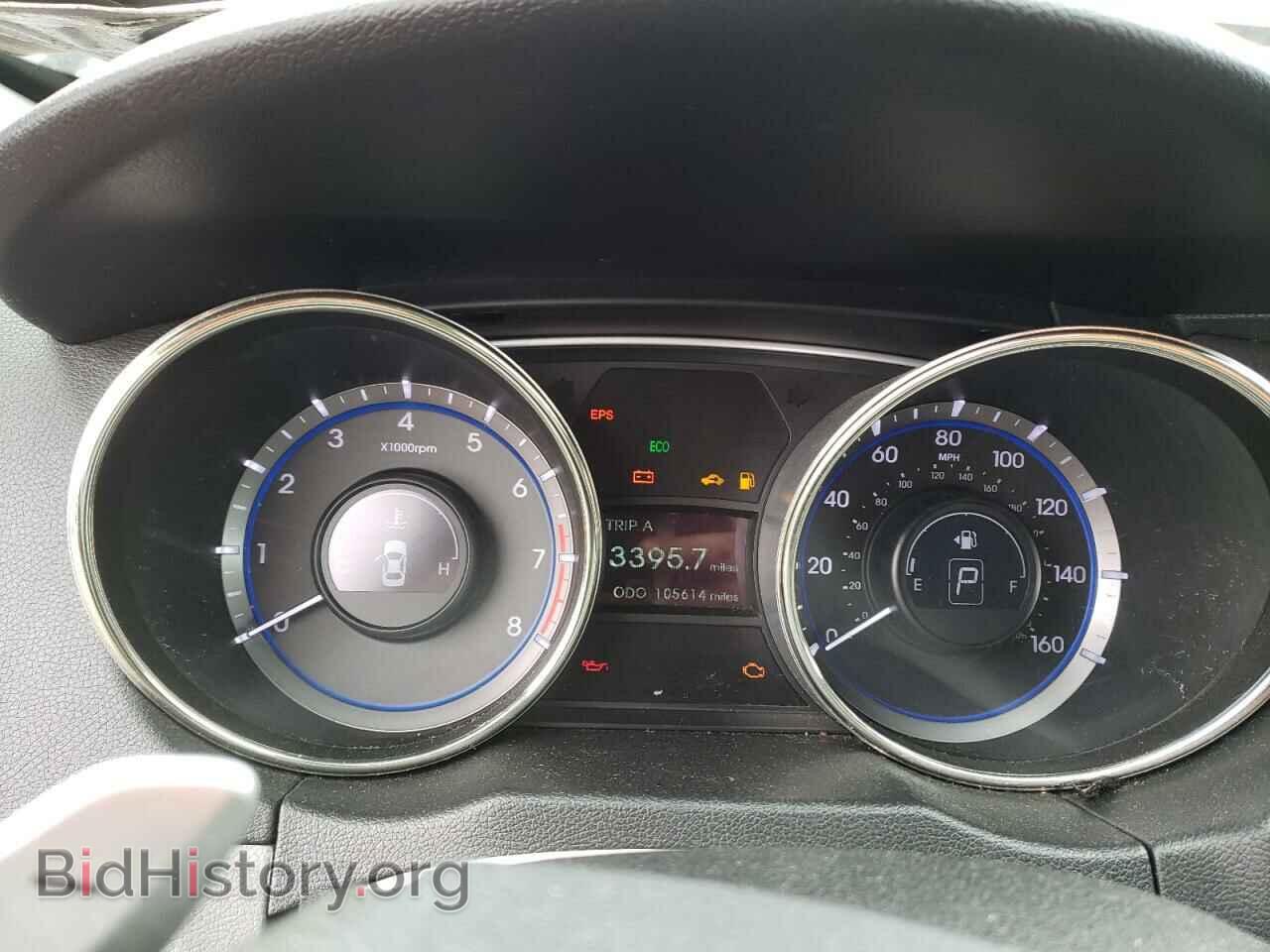 2012 HYUNDAI SONATA - VIN: 5NPEC4AC9CH360016 - Фото 9
