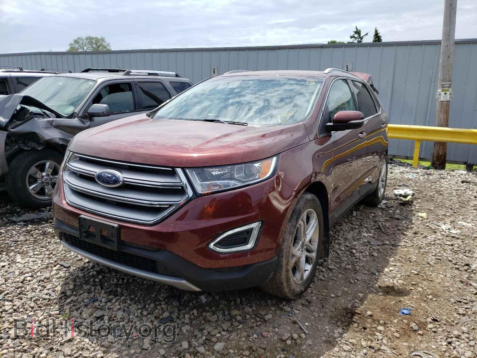 2016 FORD EDGE - VIN: 2FMPK4K92GBB66178 - Фото 2
