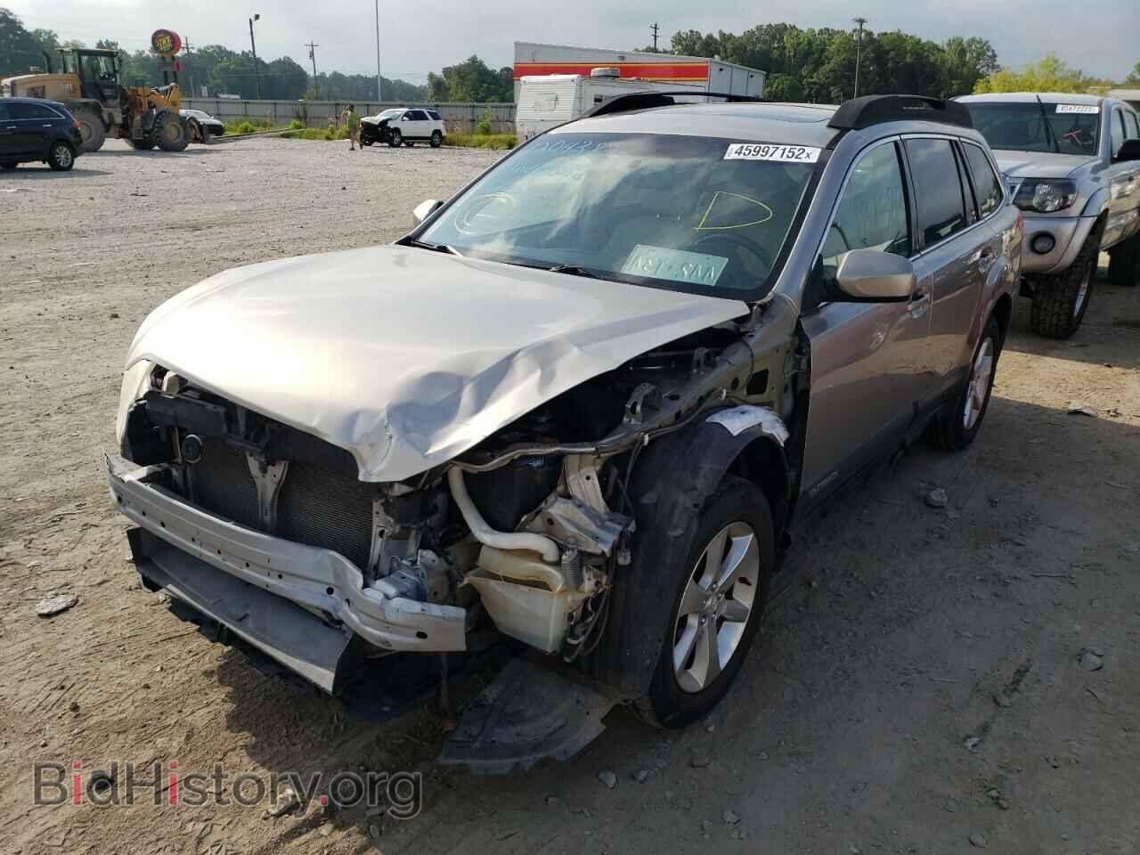 2014 SUBARU OUTBACK - VIN: 4S4BRBLC1E3271683 - Фото 2