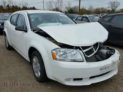 2010 Dodge AVENGER AVENGER SX, white — VIN 1B3CC4FB6AN160717, Copart