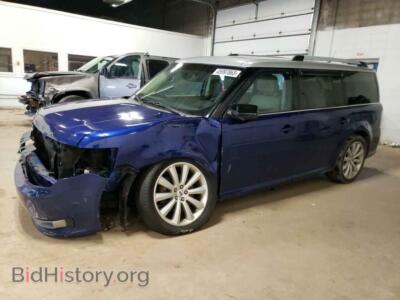 2013 Ford FLEX Flex SEL, blue — VIN 2FMHK6C88DBD00404, Copart