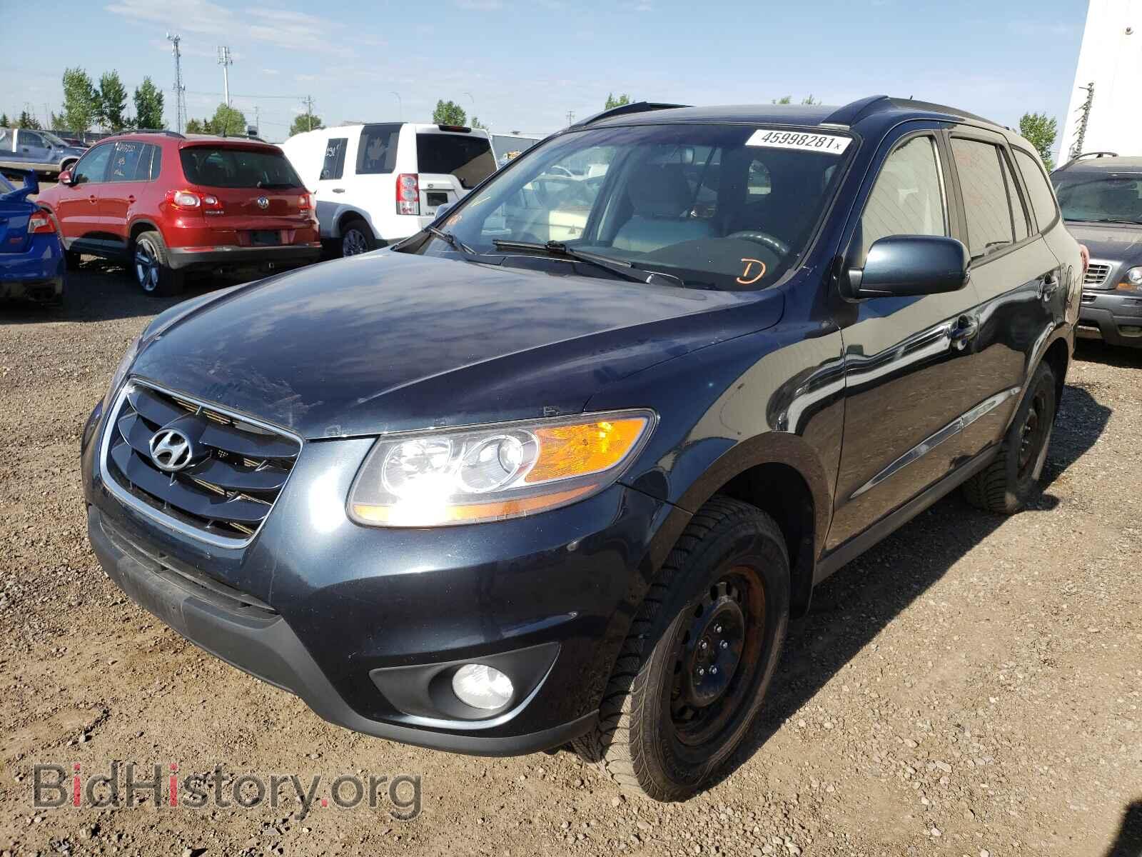 2010 HYUNDAI SANTA FE - VIN: 5NMSGDAG0AH347370 - Фото 2