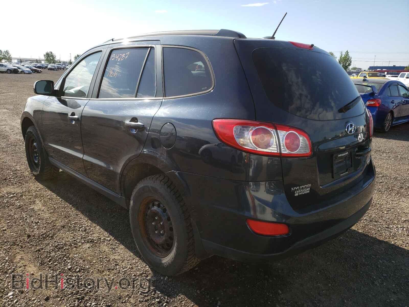 2010 HYUNDAI SANTA FE - VIN: 5NMSGDAG0AH347370 - Фото 3