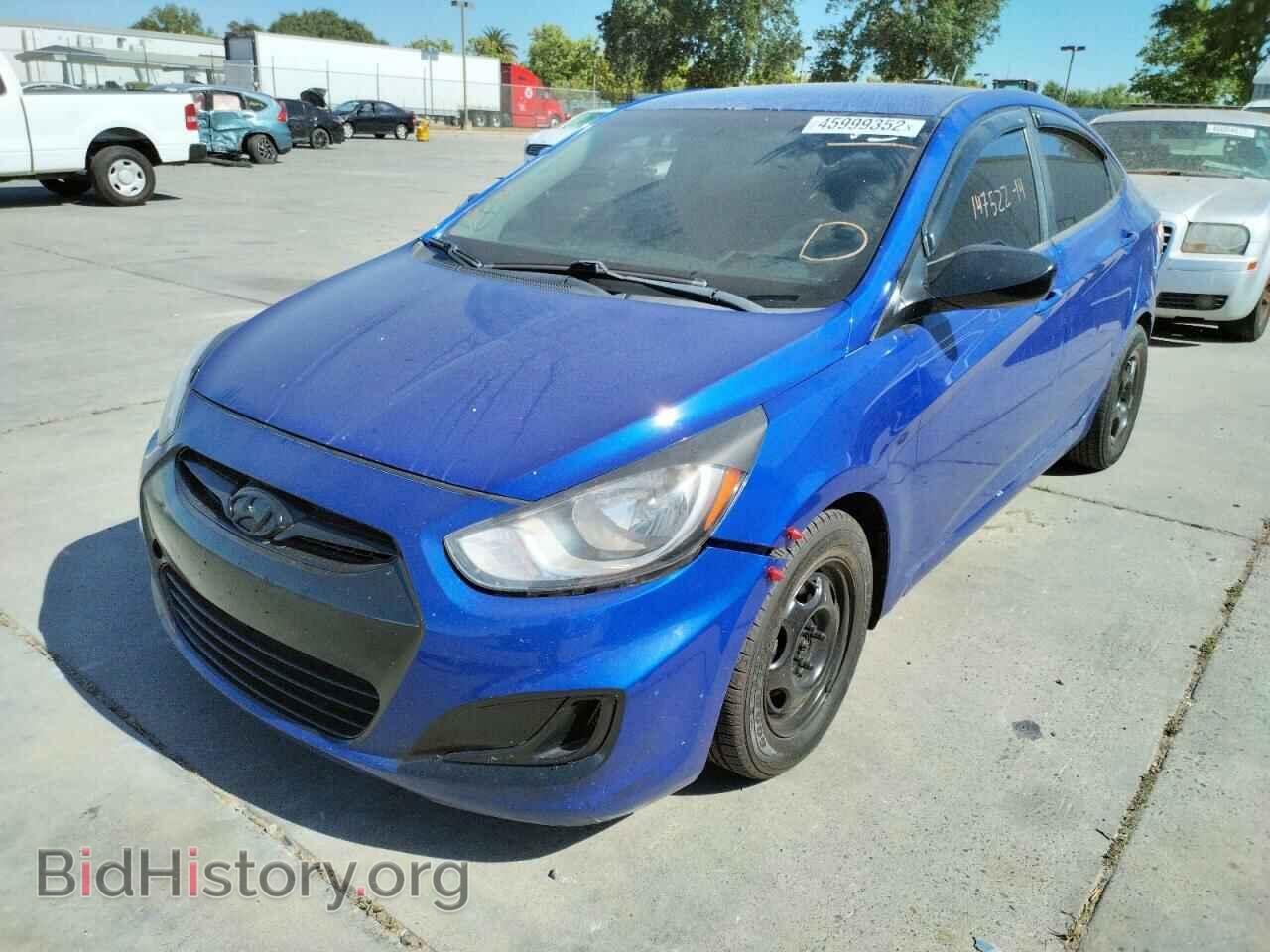 2014 HYUNDAI ACCENT - VIN: KMHCT4AE3EU696757 - Фото 2