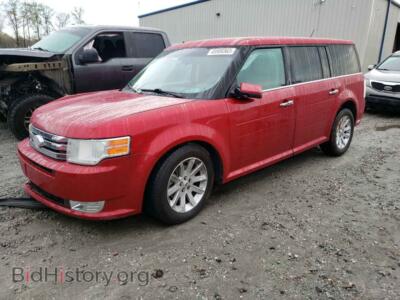 2011 Ford FLEX Flex SEL, burgundy — VIN 2FMGK5CC9BBD32902, Copart