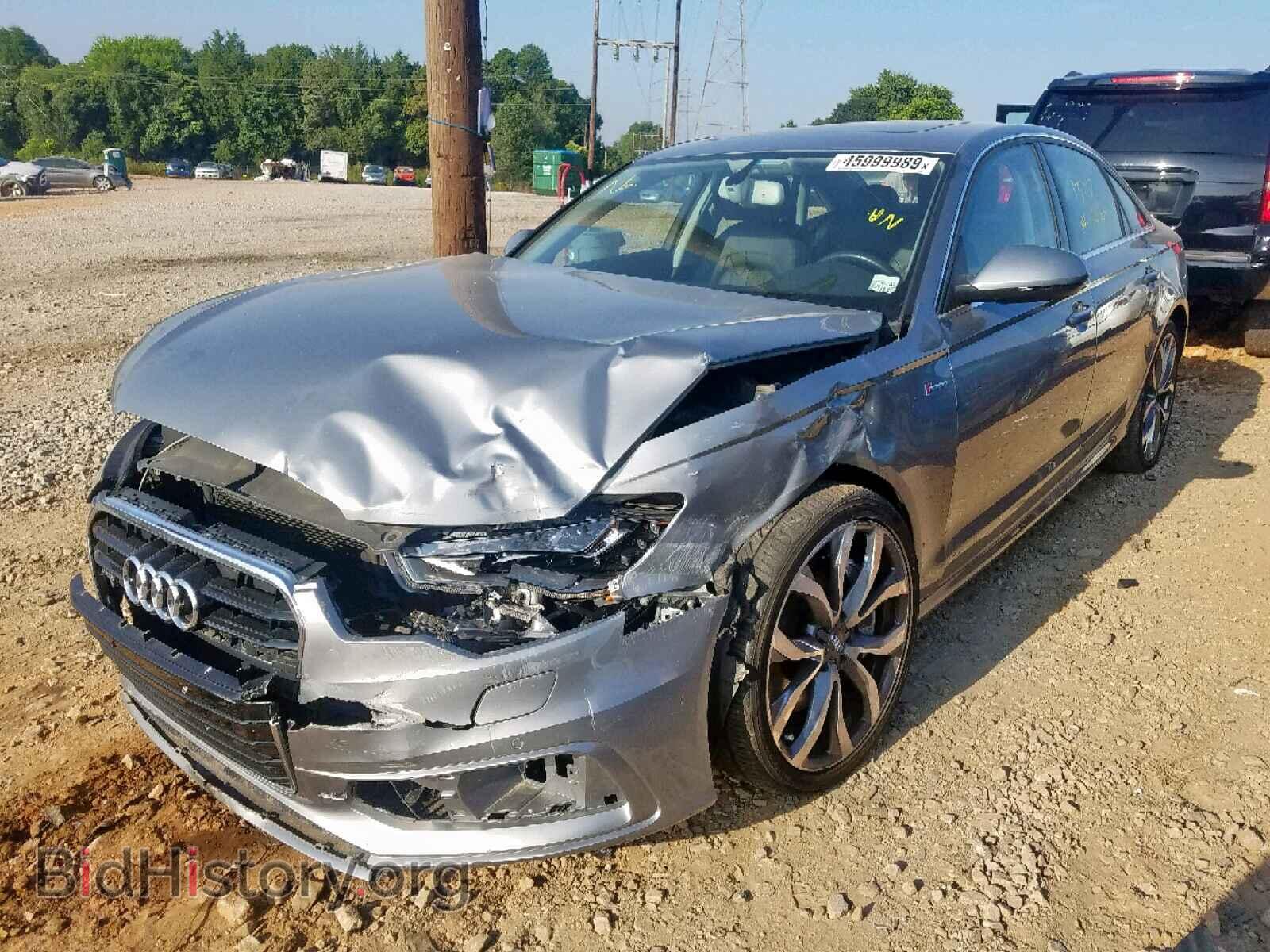2013 AUDI A6 - VIN: WAUHGAFC7DN108482 - Фото 2