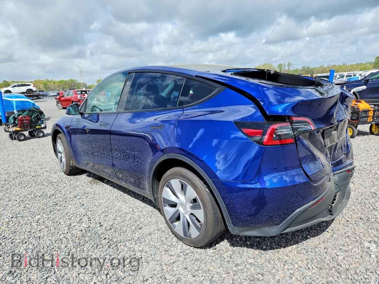 2023 TESLA MODEL Y - VIN: 7SAYGDEE6PA175598 - Фото 2