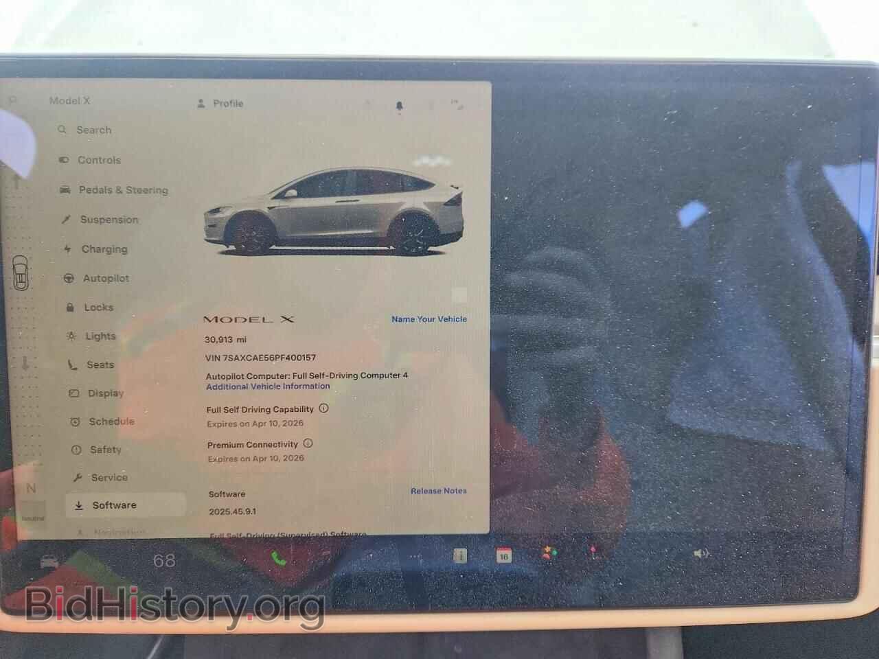 2023 TESLA MODEL X - VIN: 7SAXCAE56PF400157 - Photo 9