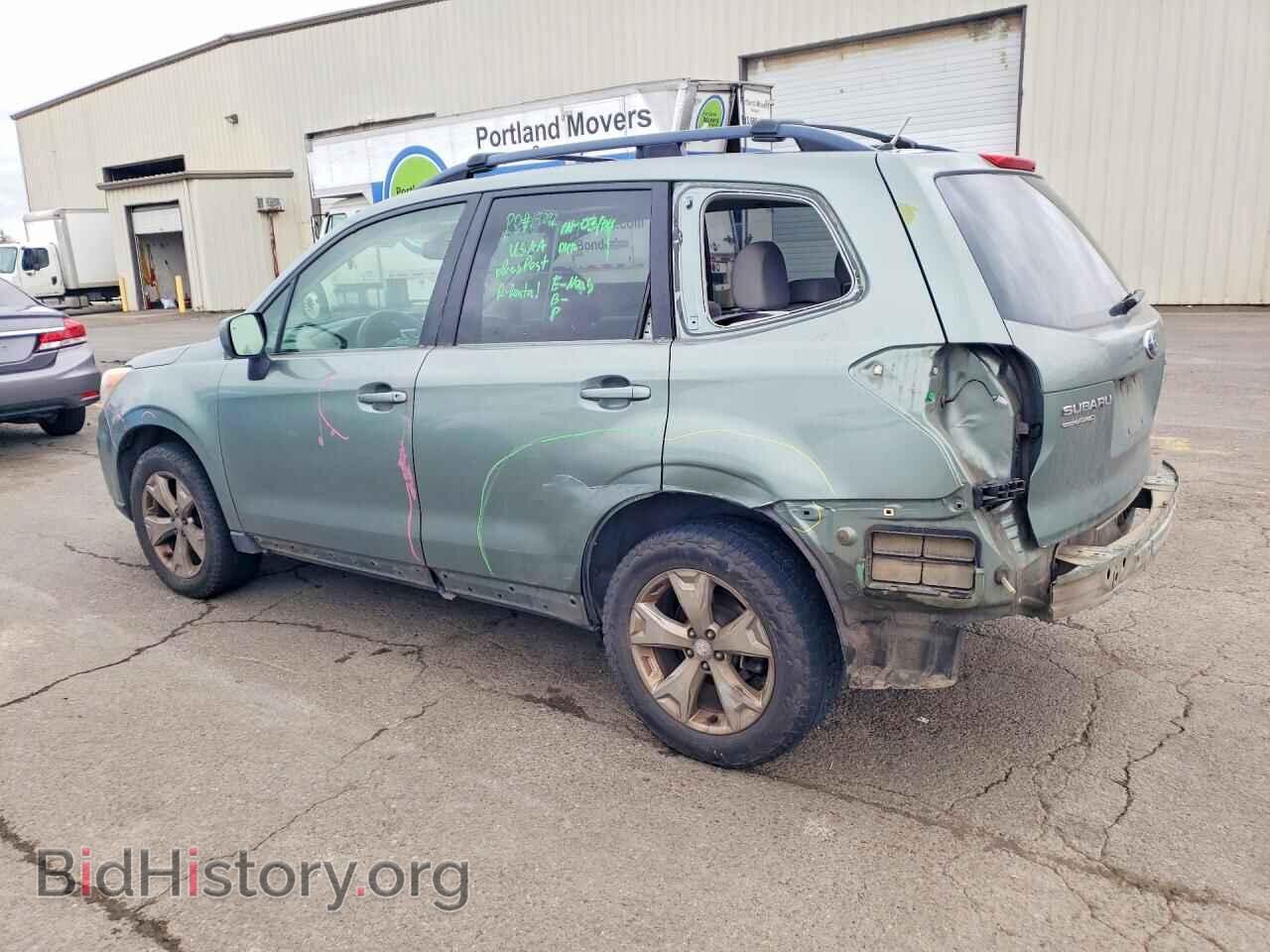 2014 SUBARU FORESTER - VIN: JF2SJAEC8EH456675 - Фото 2