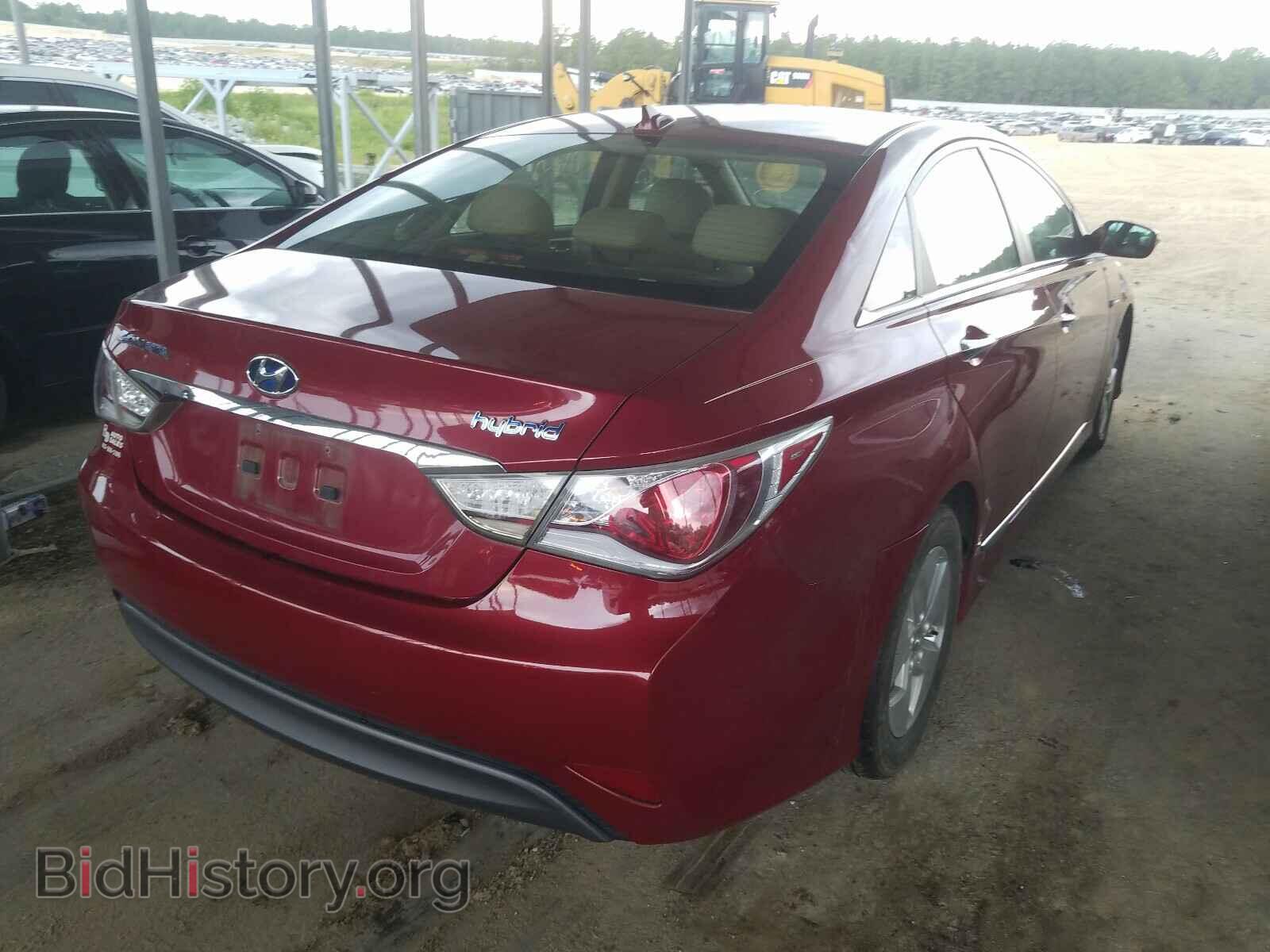 2012 HYUNDAI SONATA - VIN: KMHEC4A49CA036415 - Фото 4