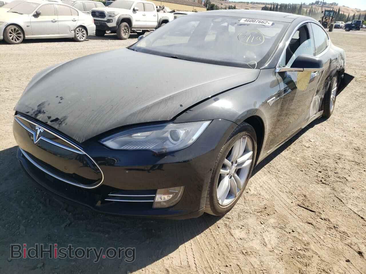 2014 TESLA MODEL S - VIN: 5YJSA1H10EFP53769 - Фото 2