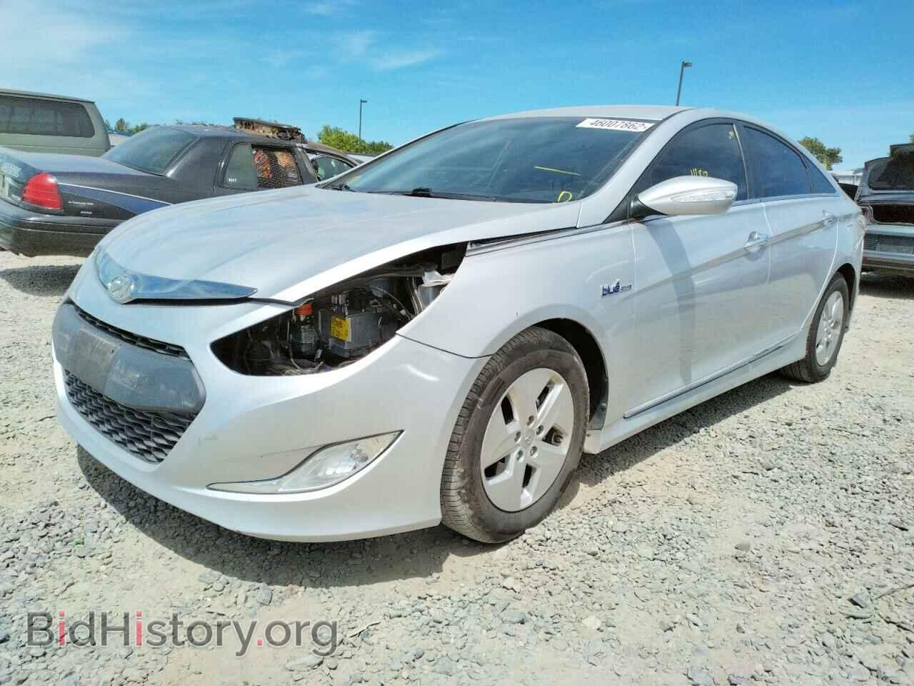 2012 HYUNDAI SONATA - VIN: KMHEC4A43CA063142 - Фото 9