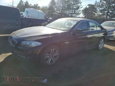 2012 BMW 5 SERIES XI, black — VIN WBAXH5C59CDW04880, Copart