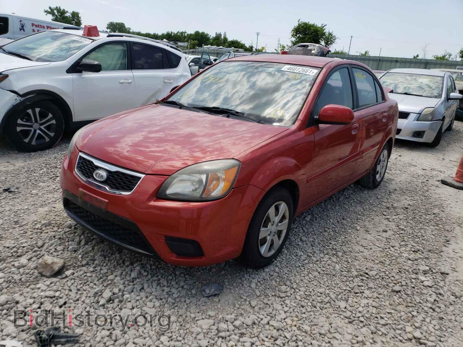 2010 KIA RIO - VIN: KNADH4A30A6673487 - Фото 2
