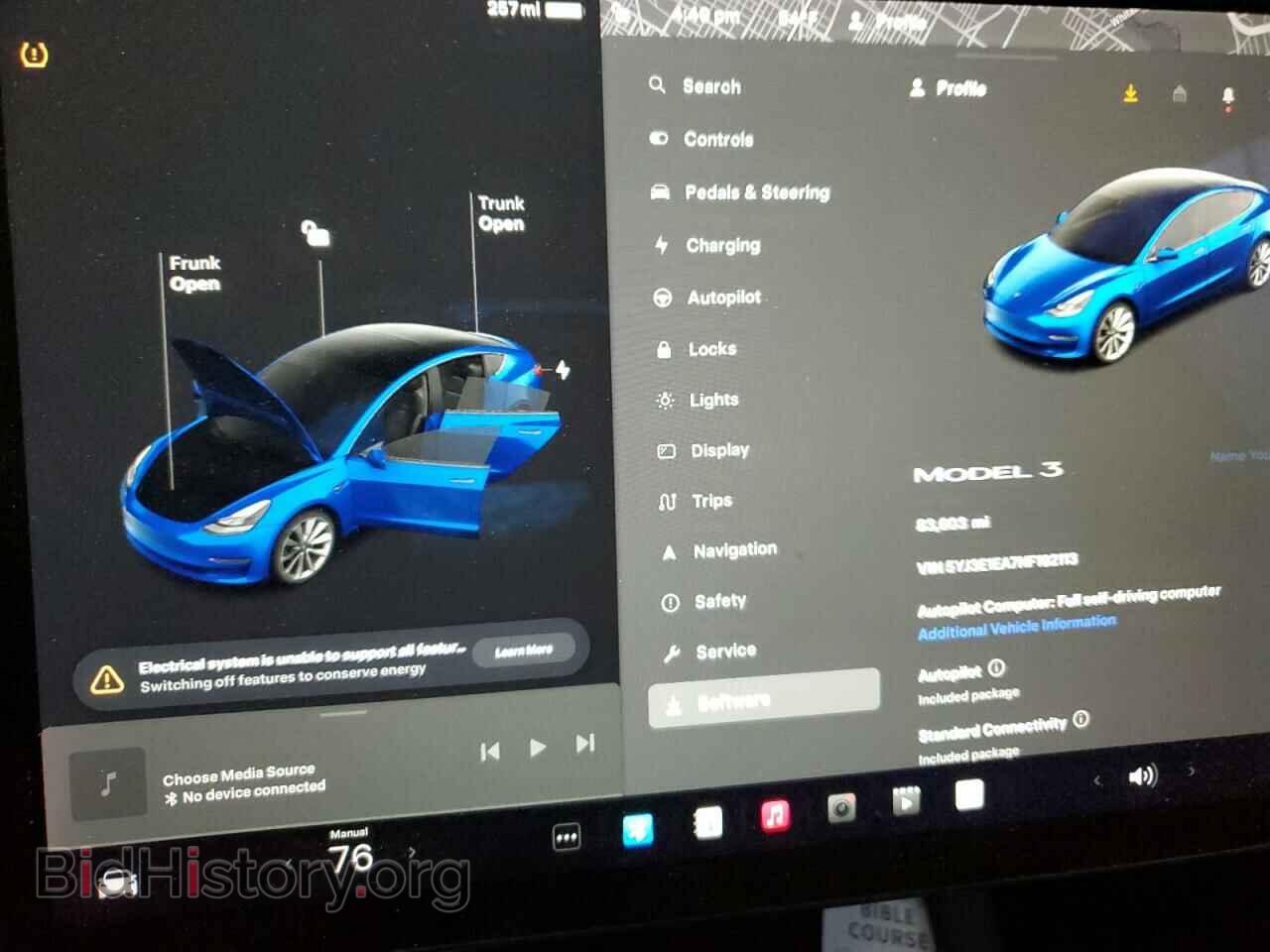 2022 TESLA MODEL 3 - VIN: 5YJ3E1EA7NF192113 - Photo 9