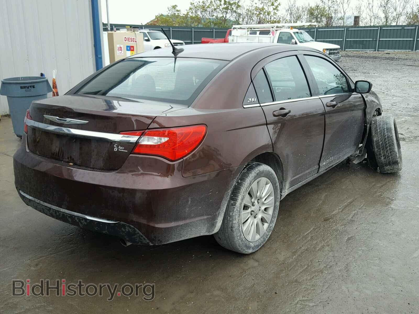 2013 CHRYSLER 200 - VIN: 1C3CCBAB2DN764784 - Фото 4