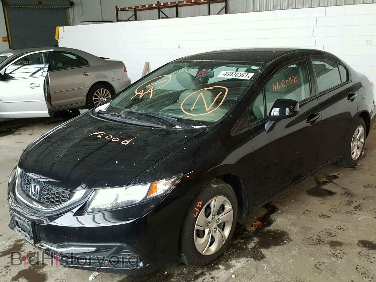 2013 HONDA CIVIC - VIN: 2HGFB2F52DH602212 - Фото 2