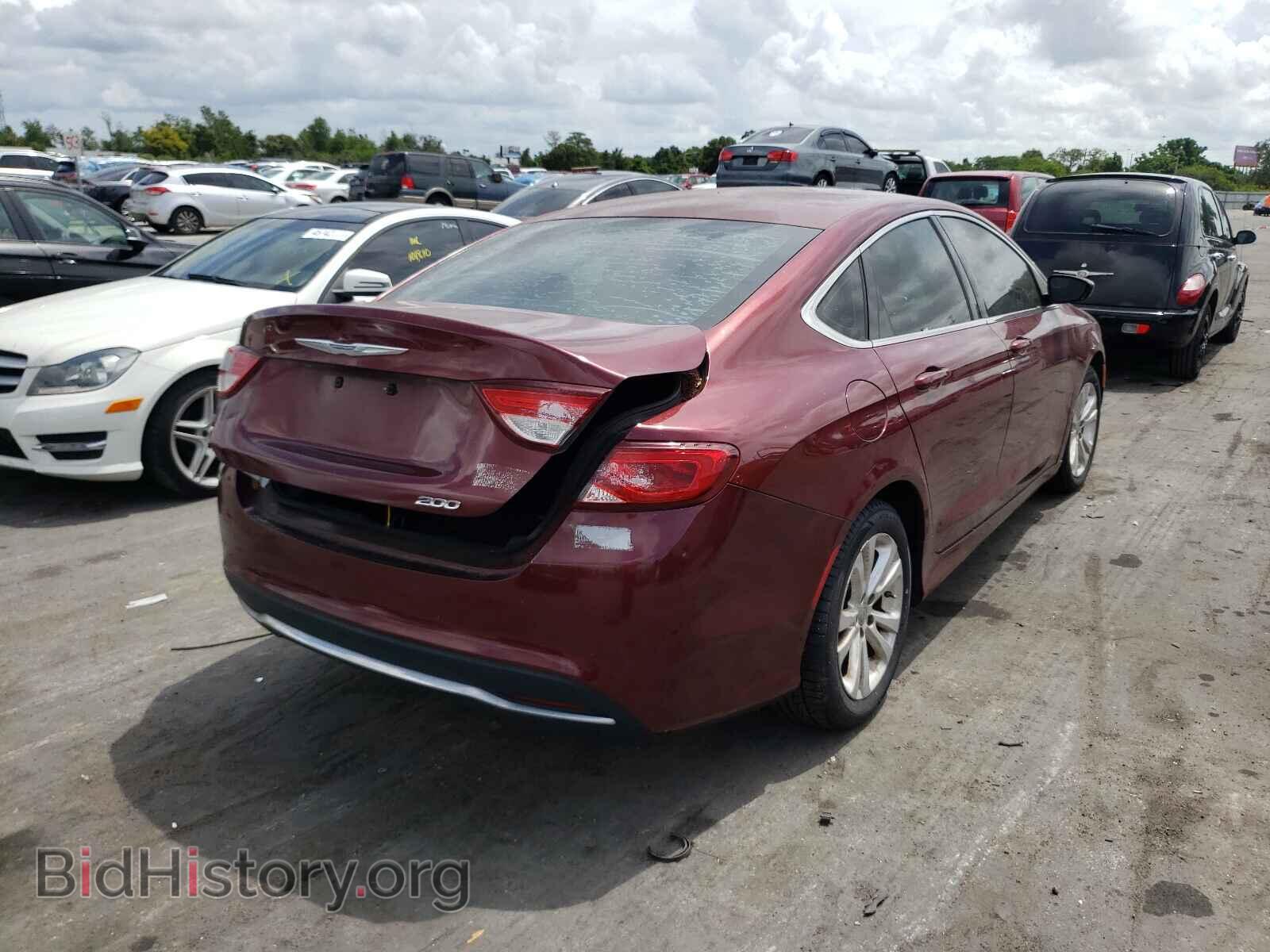 2015 CHRYSLER 200 - VIN: 1C3CCCAB6FN707724 - Фото 4