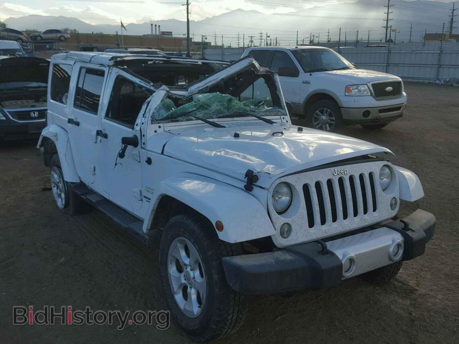 Photo 1C4BJWEGXFL587846 - JEEP WRANGLER 2015