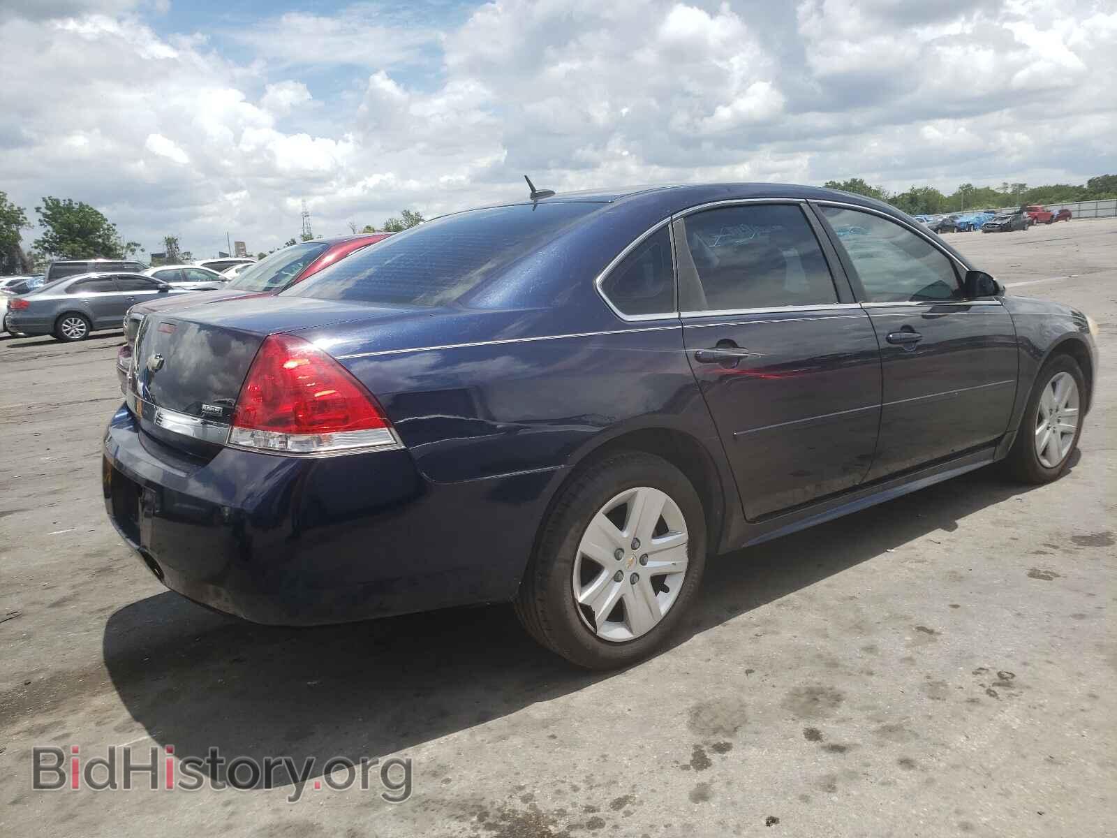 2011 CHEVROLET IMPALA - VIN: 2G1WA5EK0B1140922 - Фото 4