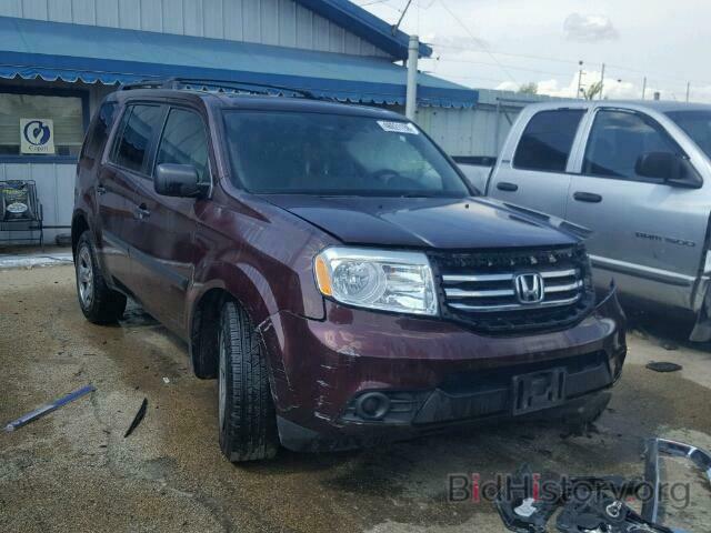 Photo 5FNYF4H2XDB085953 - HONDA PILOT LX 2013