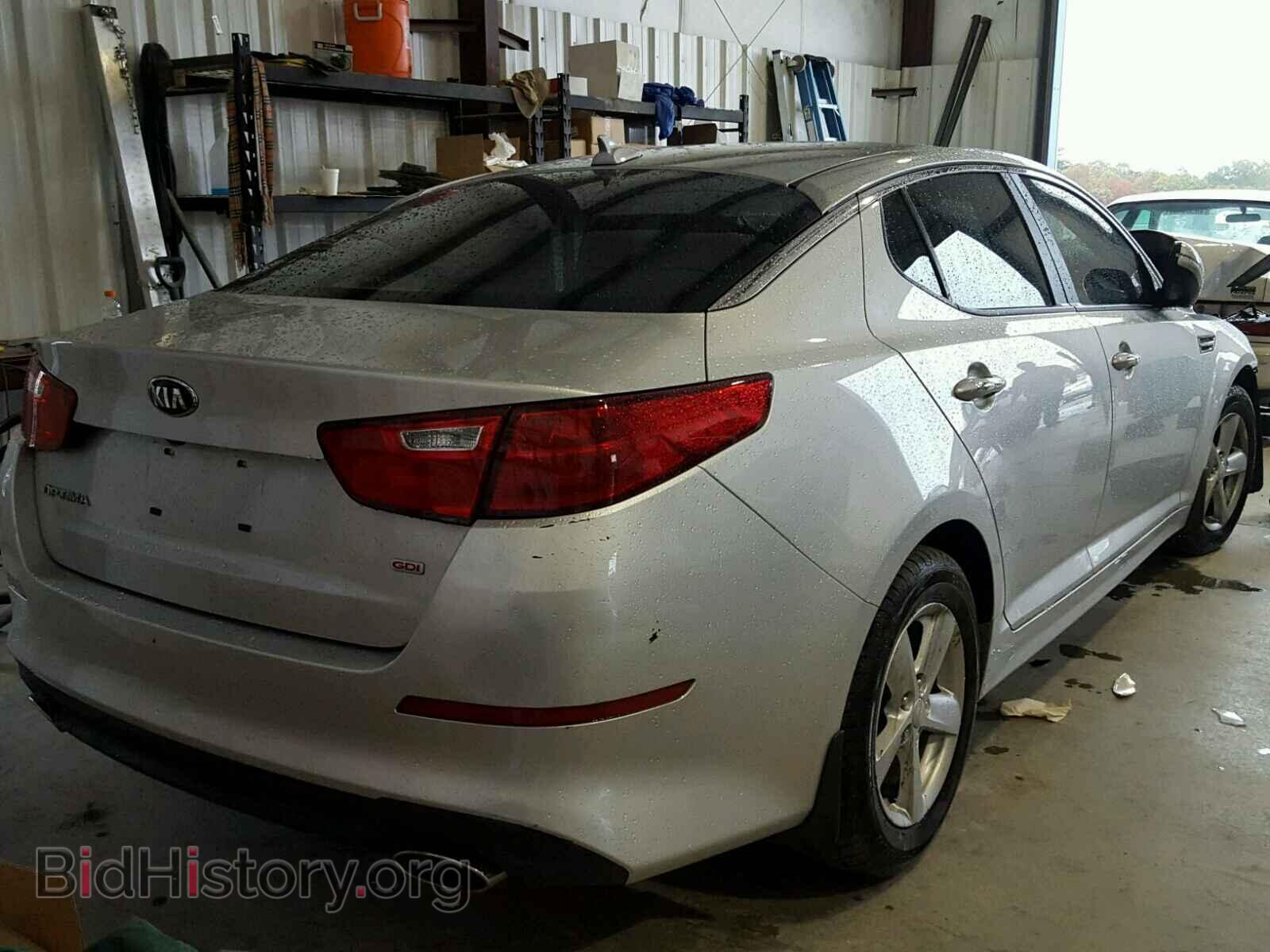 2014 KIA OPTIMA - VIN: KNAGM4A77E5467803 - Photo 4