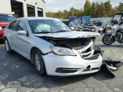 2011 Chrysler 200, silver — VIN 1C3BC4FB8BN533529, Copart