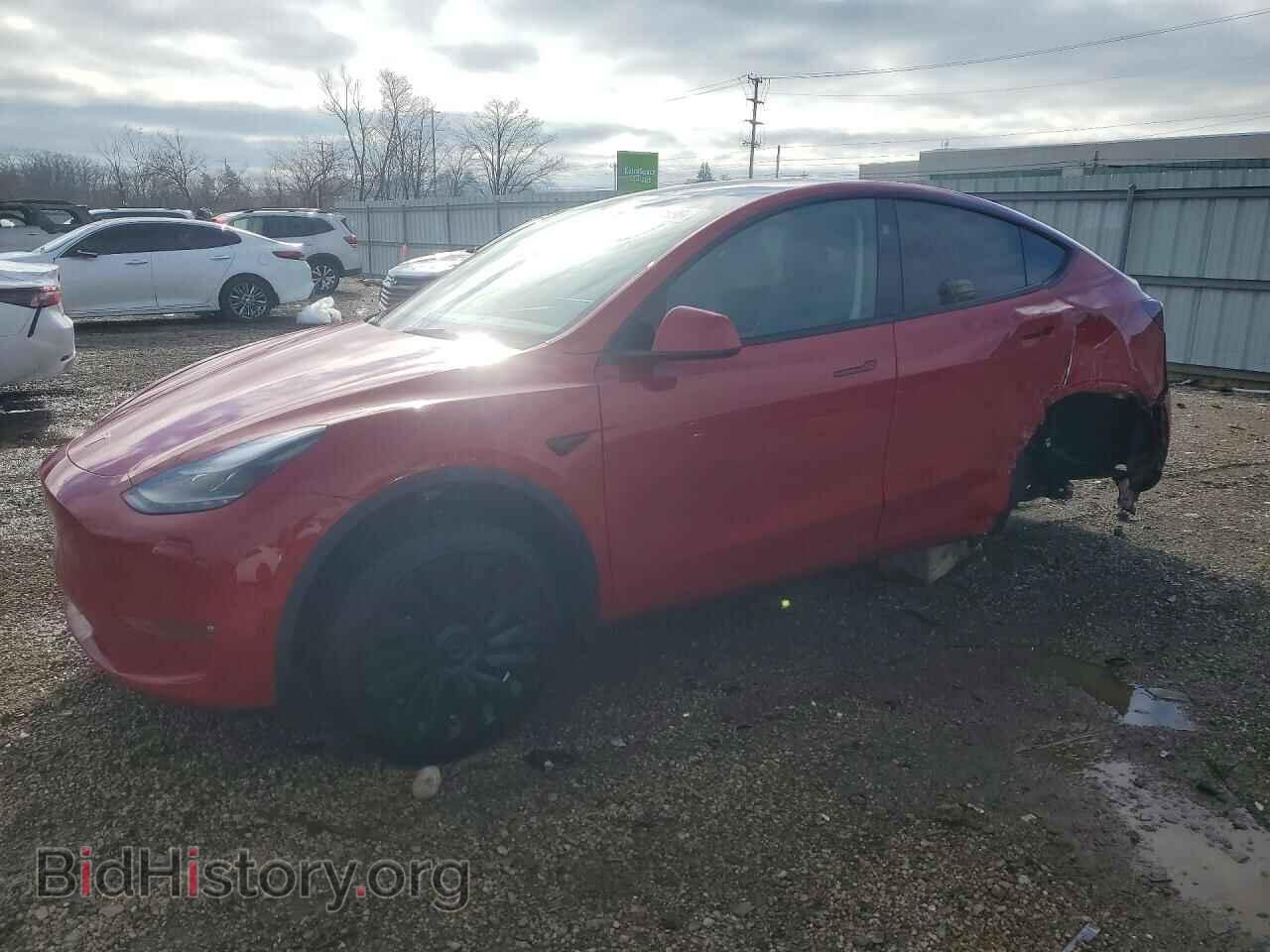 Фотография 7SAYGAEEXPF972261 - TESLA MODEL Y 2023