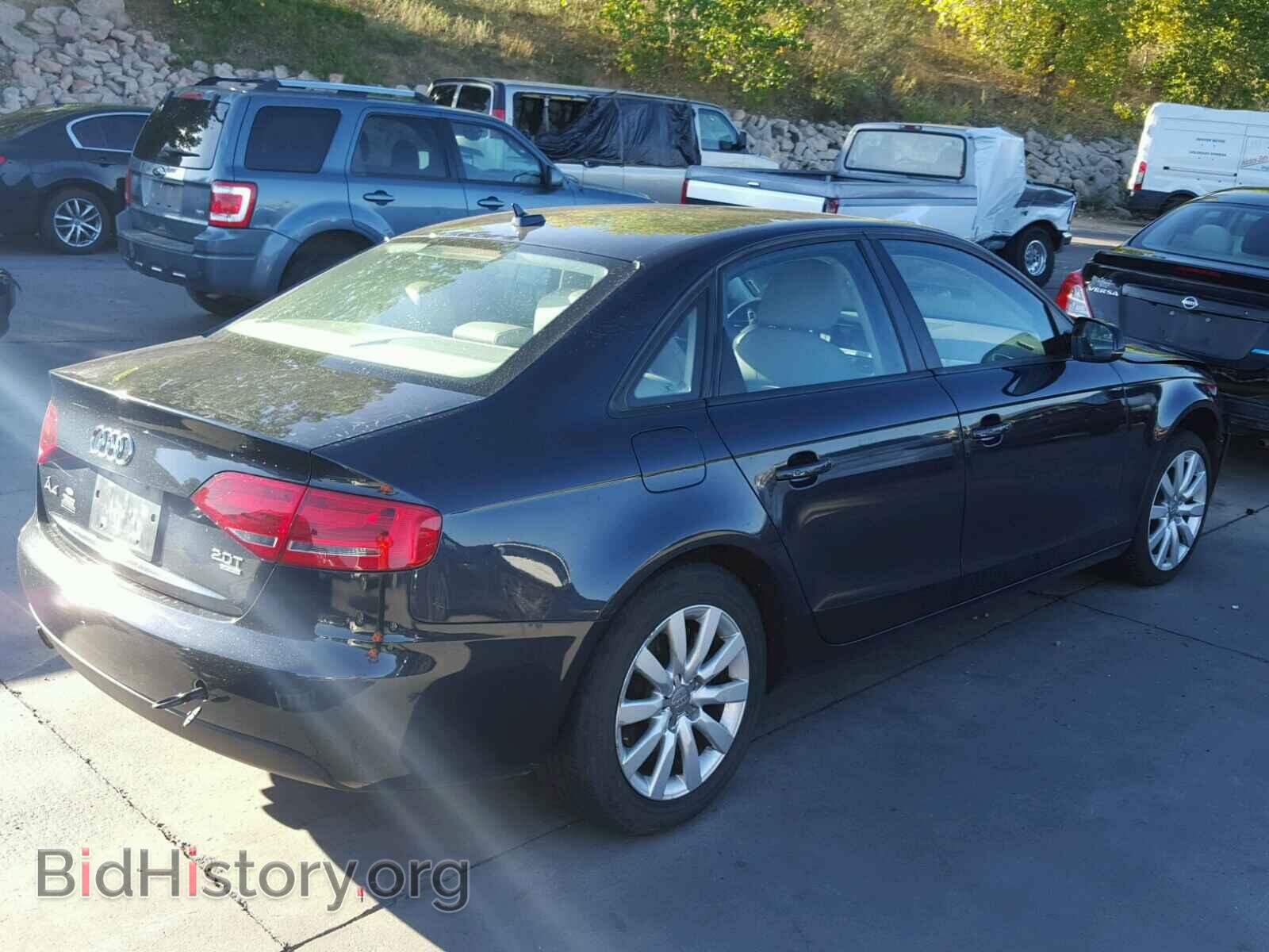 2012 AUDI A4 - VIN: WAUBFAFL3CN021105 - Photo 4